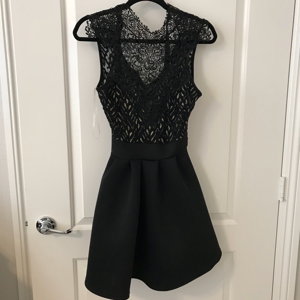 Mini fit & flare dress